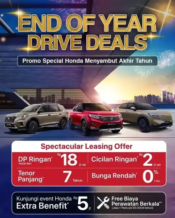 promo akhir tahun honda tangerang